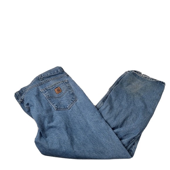 Carhartt Other - Carhartt B17-STW Relaxed Fit Size 46 x 30 Denim Blue Jeans Men's